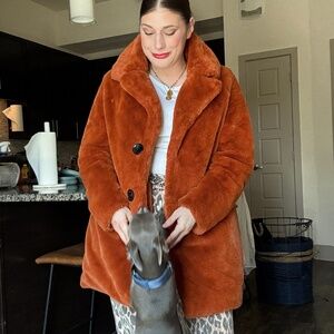 Faux Fur Coat